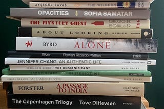 stack of books