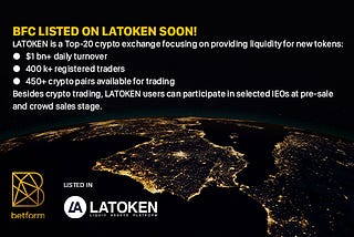 BFC listed on LATOKEN soon!