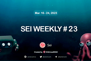 SEI Weekly #23