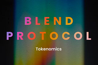 $BLEND Tokenomics