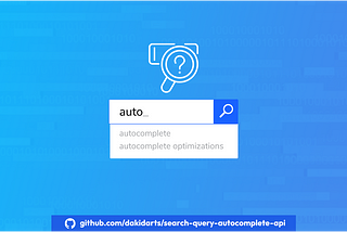 Search Query Autocomplete API