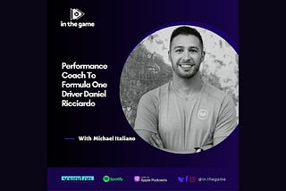 Formula One Coach To Daniel Ricciardo | MI Fitness Founder