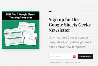 I’m Reviving the Google Sheets Geeks Newsletter