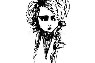 The girl who used to eat Oranges.
