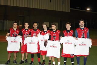 Nothing personal-Boston University: Abe Lakkis, Matt Garcia, Raman Samra, Andrew Brattain, David Garazi, Chris C, Eamon C.