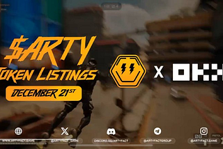 ⚡$ARTY Will Be Listed On OKX!⚡