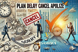 “PDCA: Plan, Delay, Cancel, Apologize? Why Action Beats Over-Planning”