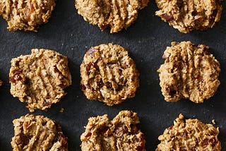 No-Sugar-Added Oatmeal Cookies