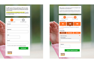 Re-Diseño formulario criscancer.org | UX Challenge