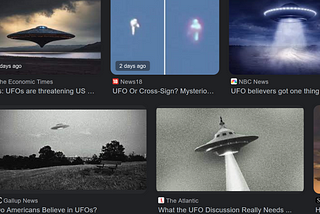 UFOs, Something About ‘Nothing’
