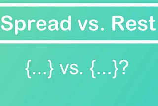 Spread vs Rest Parameter vs Argument object