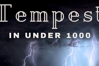 Tempest’s Contest is Now Closed