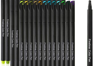36 Colors Journal Planner Pens