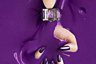 Purple and Charms.