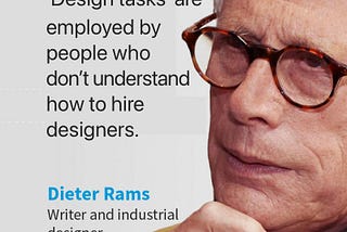 Fake Dieter Rams quote