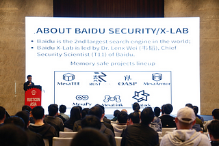 Baidu Security X-Lab @ RustCon Asia 2019