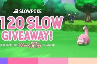 15.000 $SLOW giveaway, last chance!