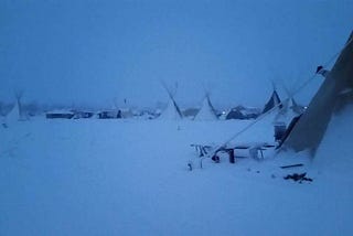 Standing Rock from a Distance