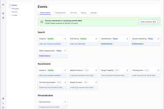 Algolia Events Setup