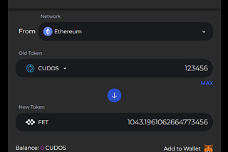 CUDOS to ASI Alliance Token Migration is LIVE!