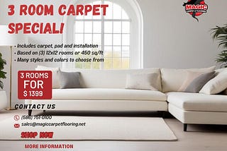 Make Your Living Space Magical With Basement Vinyl And Carpet Flooring