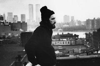 Al Pacino on the set of Serpico (1973)