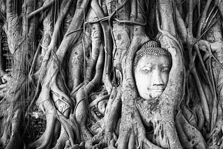 Temples of Laos, Thailand & Vietnam in Black & White
