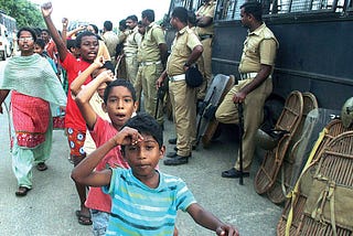 Protest at Puthuvype