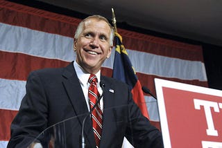 Thom Tillis is Extremely Vulnerable