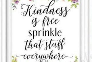 Acts of kindness