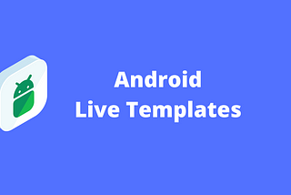 Escreva código mais rápido com Live Templates