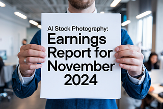AI Stock Photography: Earnings Report for November 2024