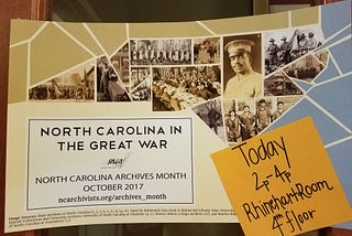Archives Month Open House in October