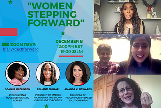 Heart of a Nation Presents: “Women Stepping Forward”