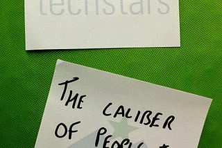 It just sunk in.. I’m at Techstars