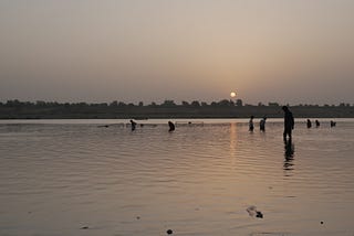 Narmada in those Magic hours