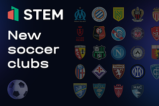 ⚽️ New teams on STEMX.PRO — new opportunities!