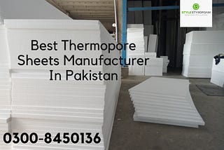 Best Eps Sheets Manufacturer In Pakistan