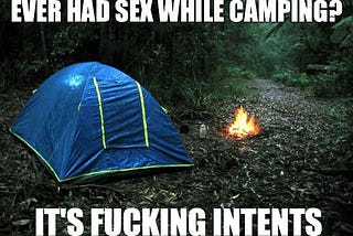 Salacious Liason 01: A Camping We Will Cum Part 2 of 2