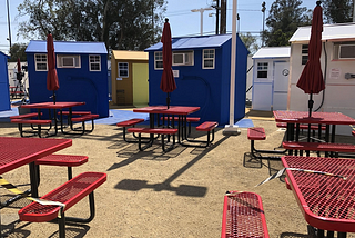 Los Angeles County opens its first tiny home village to fight homelessness