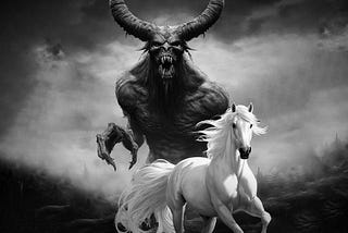 El caballo y el demonio