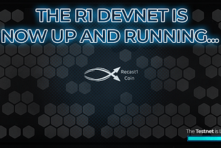 We Are Excited to Announce That We Have Successfully Launched Recast1 Devnet!