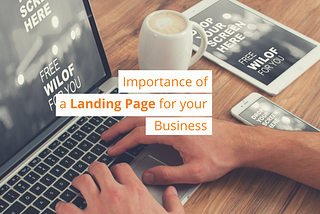 Importance of a Landing Page for your Business