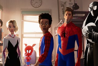 spider men from into the spider verse