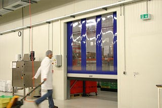 RapidRoll High Speed Doors: Compact Security Door System