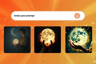 Global AI text-to-image trend with multi-model generation graphics for creators