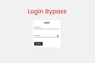 Bypass Login Page Using SQL Injection (SQLi)
