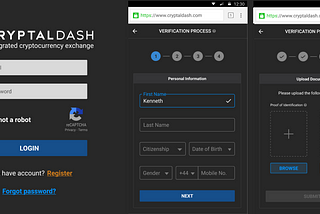 CryptalDash Update: 17th December — UI/UX Progress, Mobile UI, Poloniex & Bittrex API