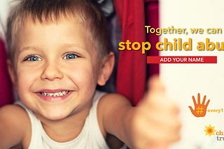 The good news is that, together, we can stop child abuse.