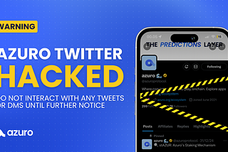 Azuro Twitter Hacked